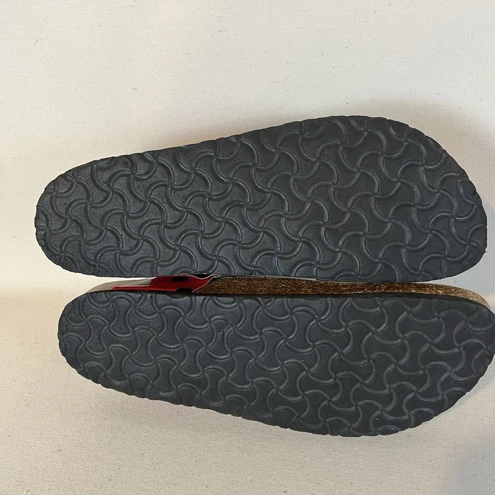 Mickey Minnie‎ Thong Sandals Cork 10.5 Adjustable